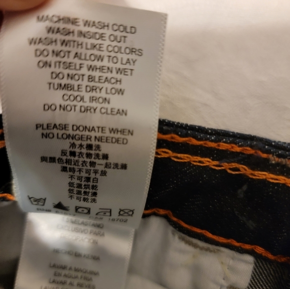 NWT Levi's Girl's 14 Slim Boot Cut Stretch Denim Jean - Picture 12 of 13